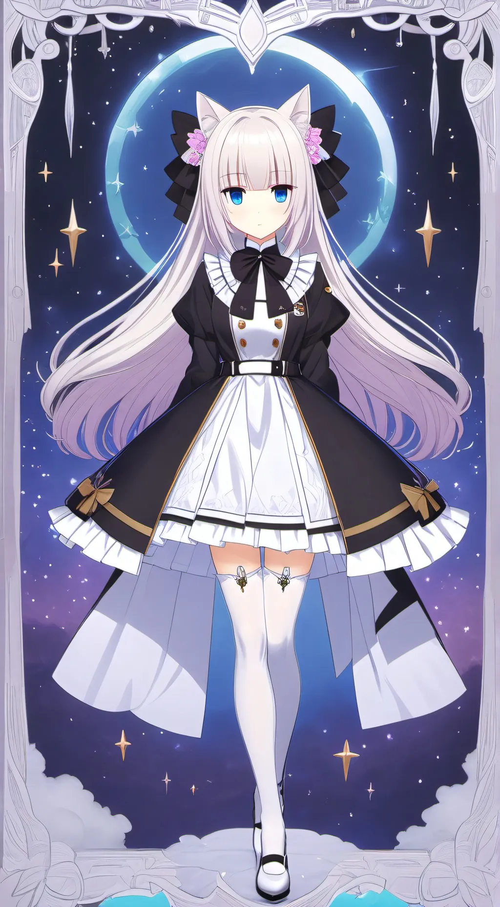 ai character: Ванилла background