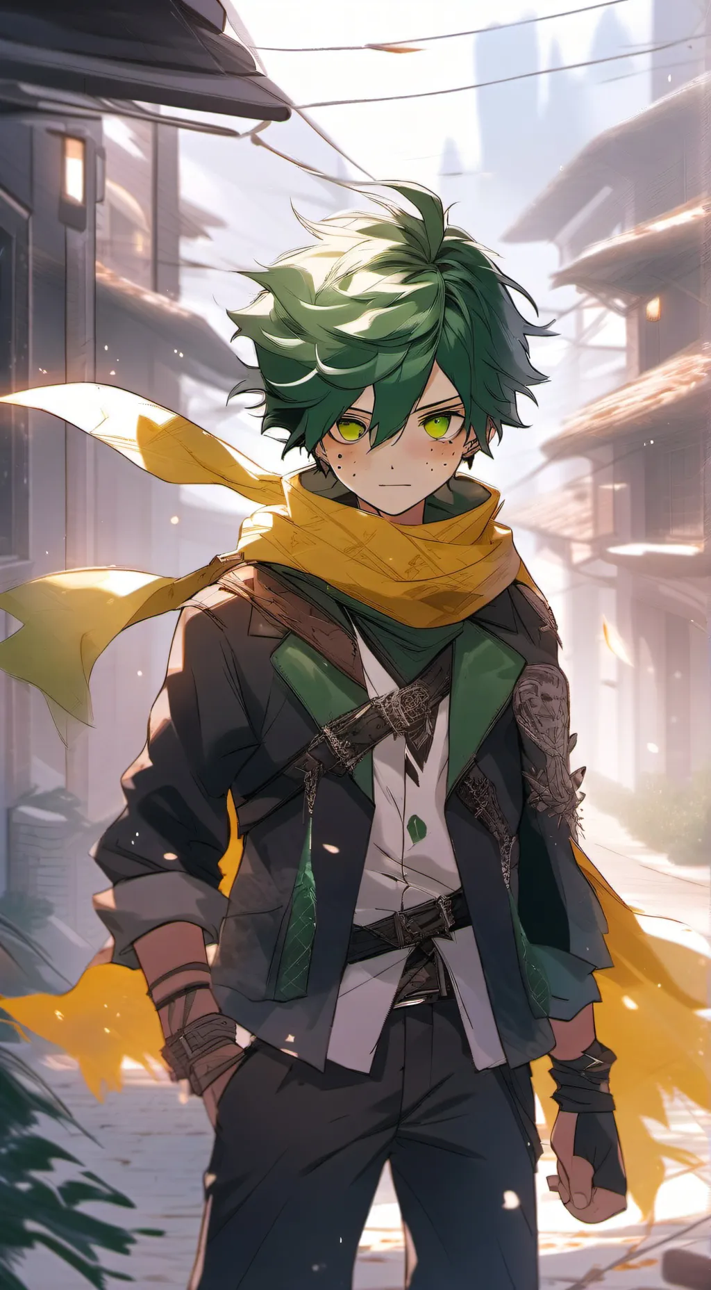ai character: deku traitor  background