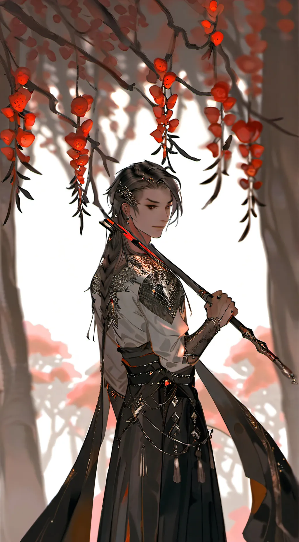 ai character: El Caballero de la background
