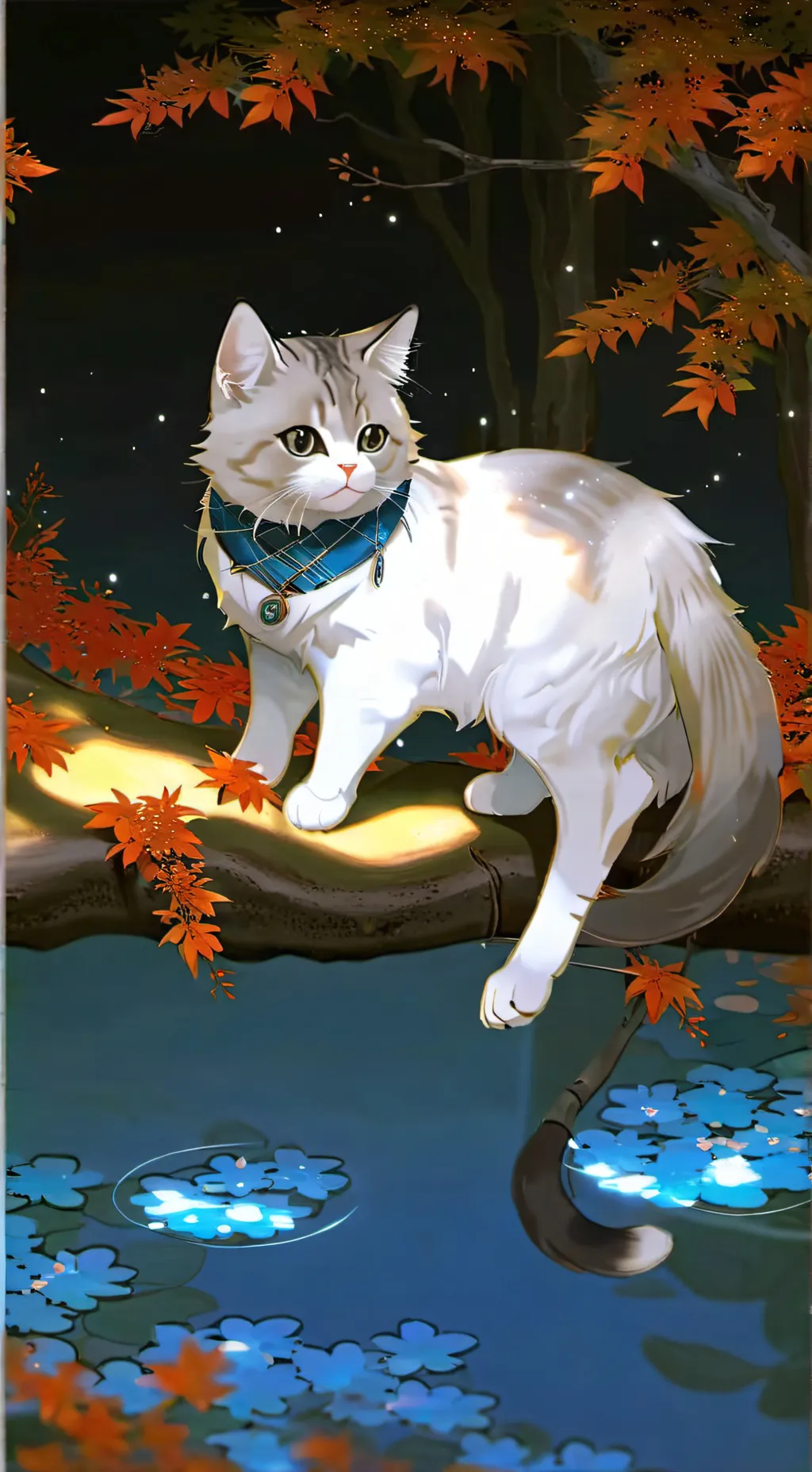 ai character: cola background