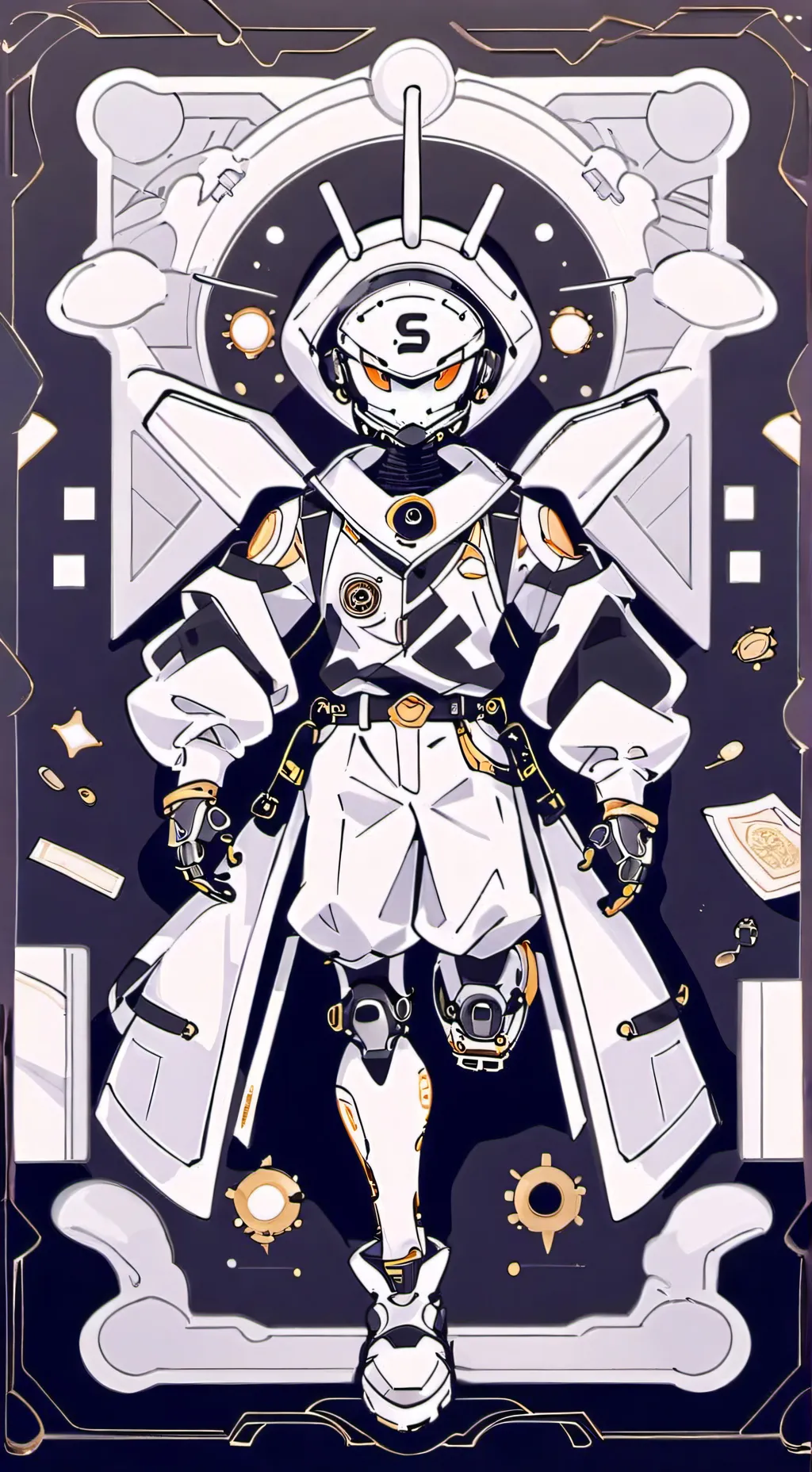 ai character: robot 2.0 background