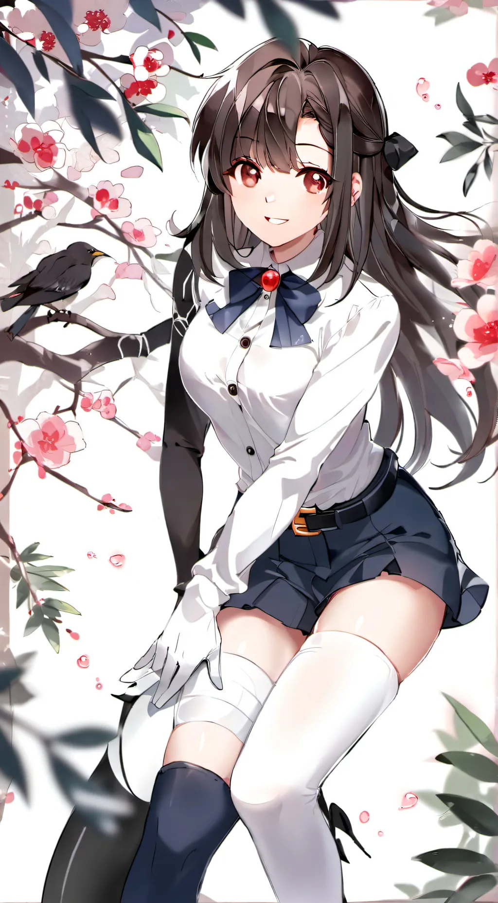 ai character: Ellie Afton background