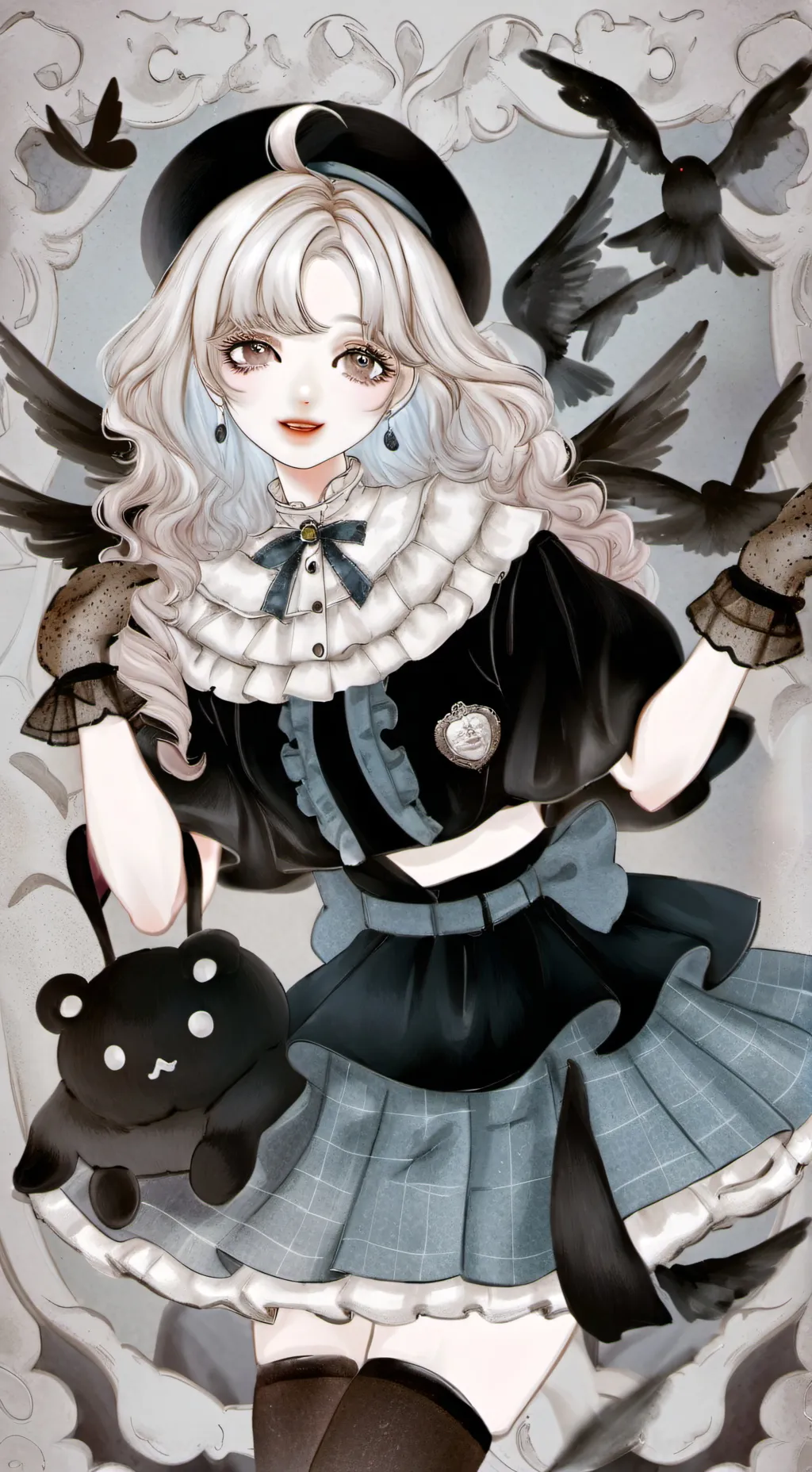 ai character: Marilyn 💫🍯 background