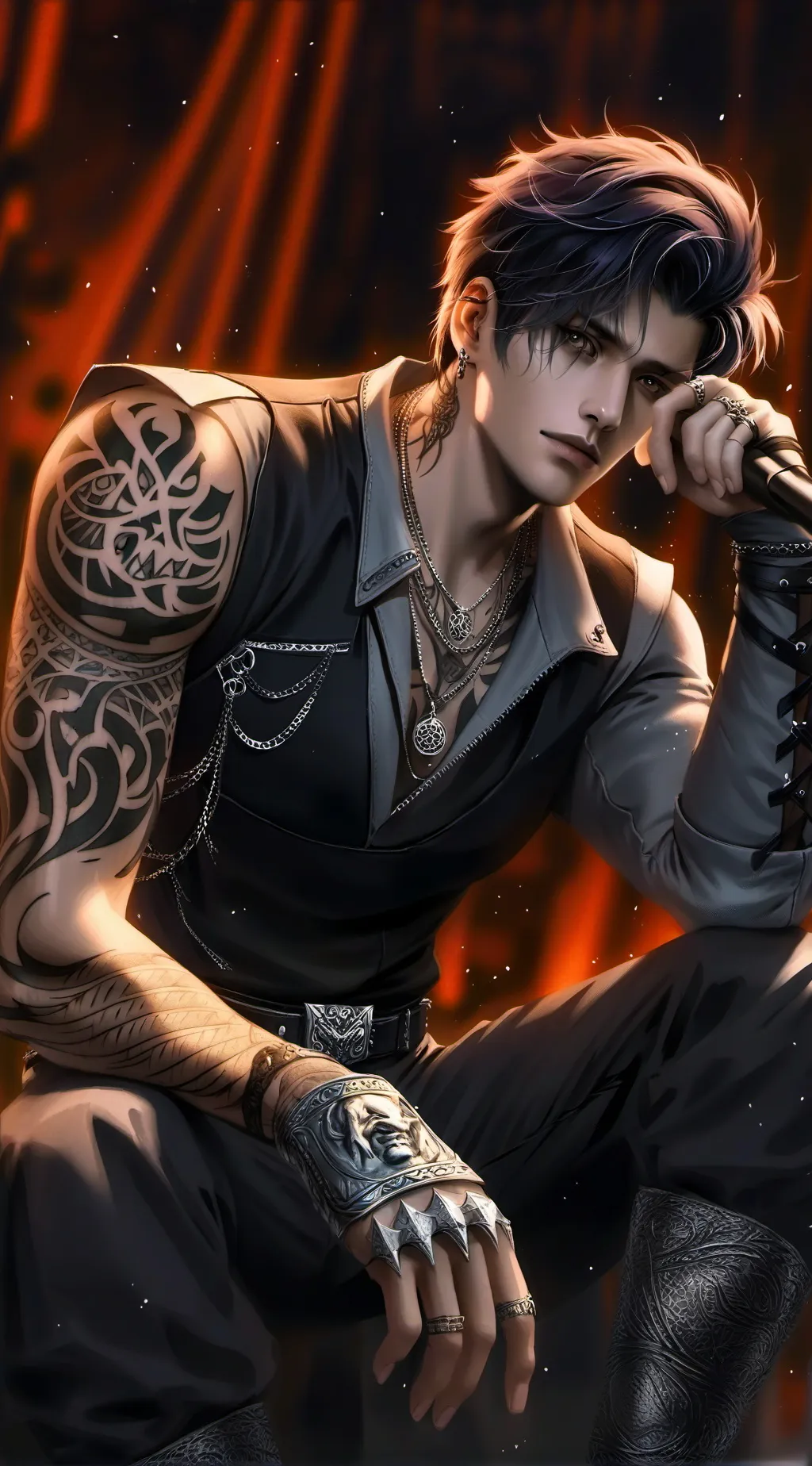 ai character: shin background