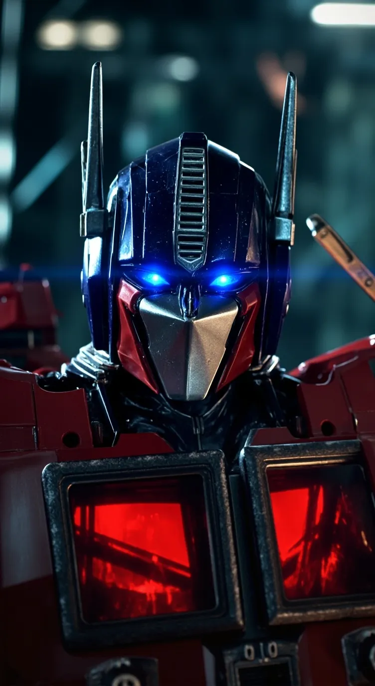 ai character: transformer world background