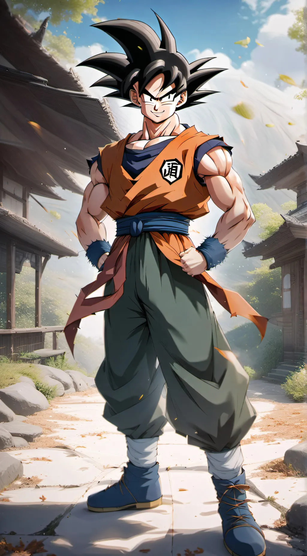 ai character: Son Goku background