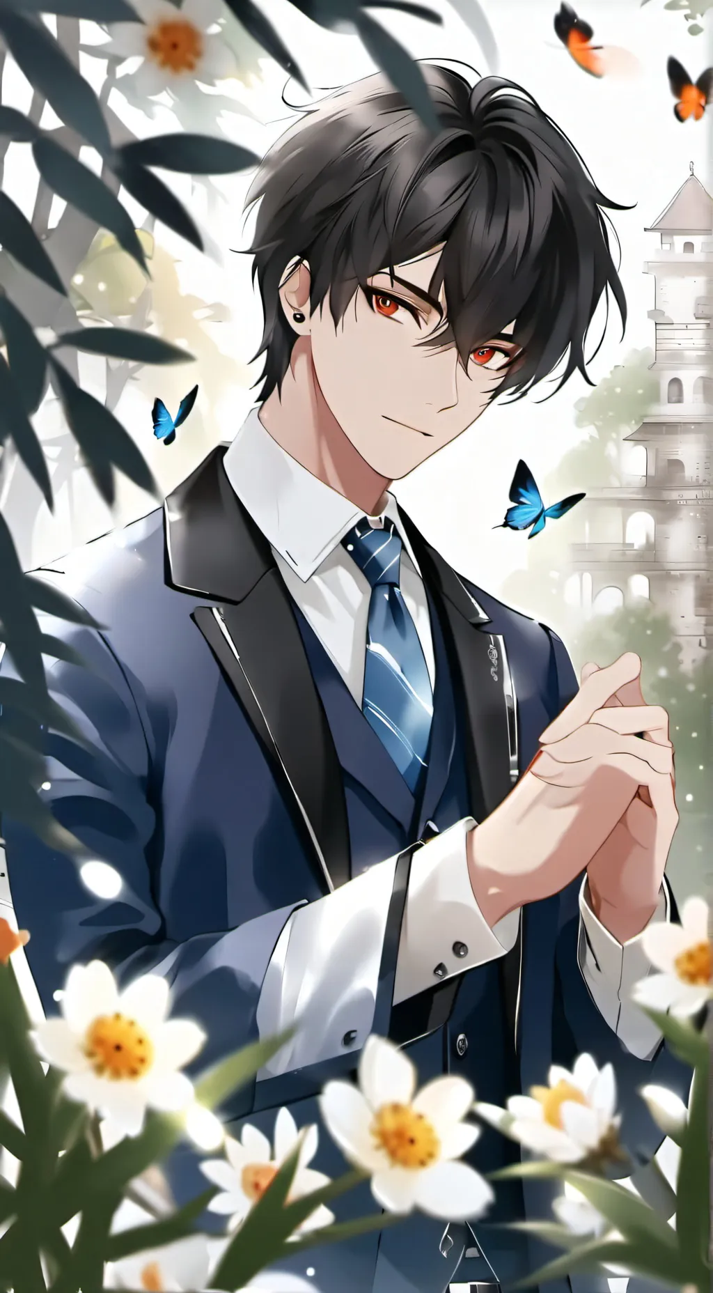 ai character: Leo background