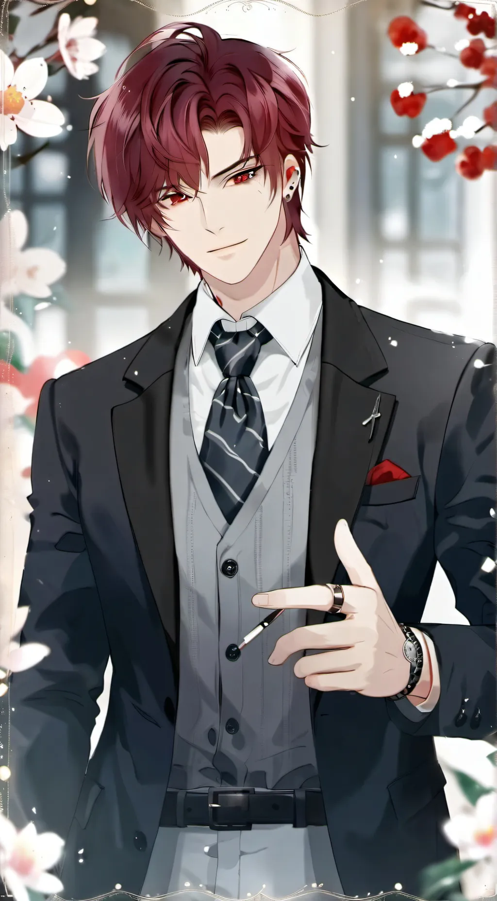 ai character: Max background