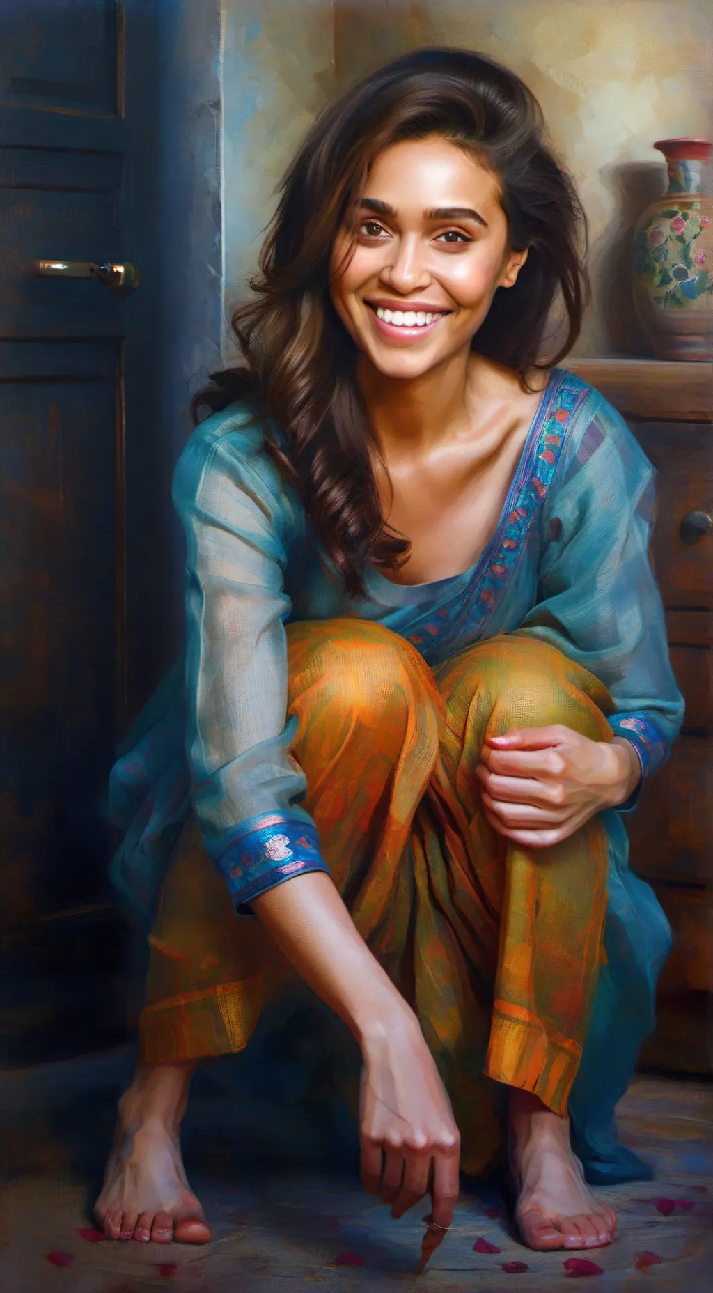 ai character: Samantha  background
