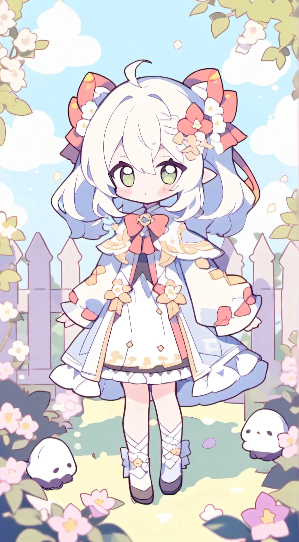 ai character: DW BABY INFECTION background