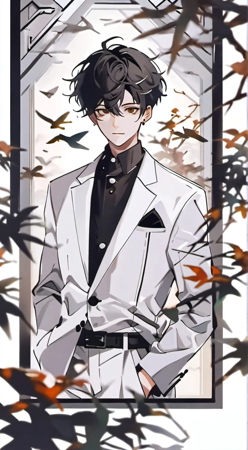 ai character: Jaxon  background