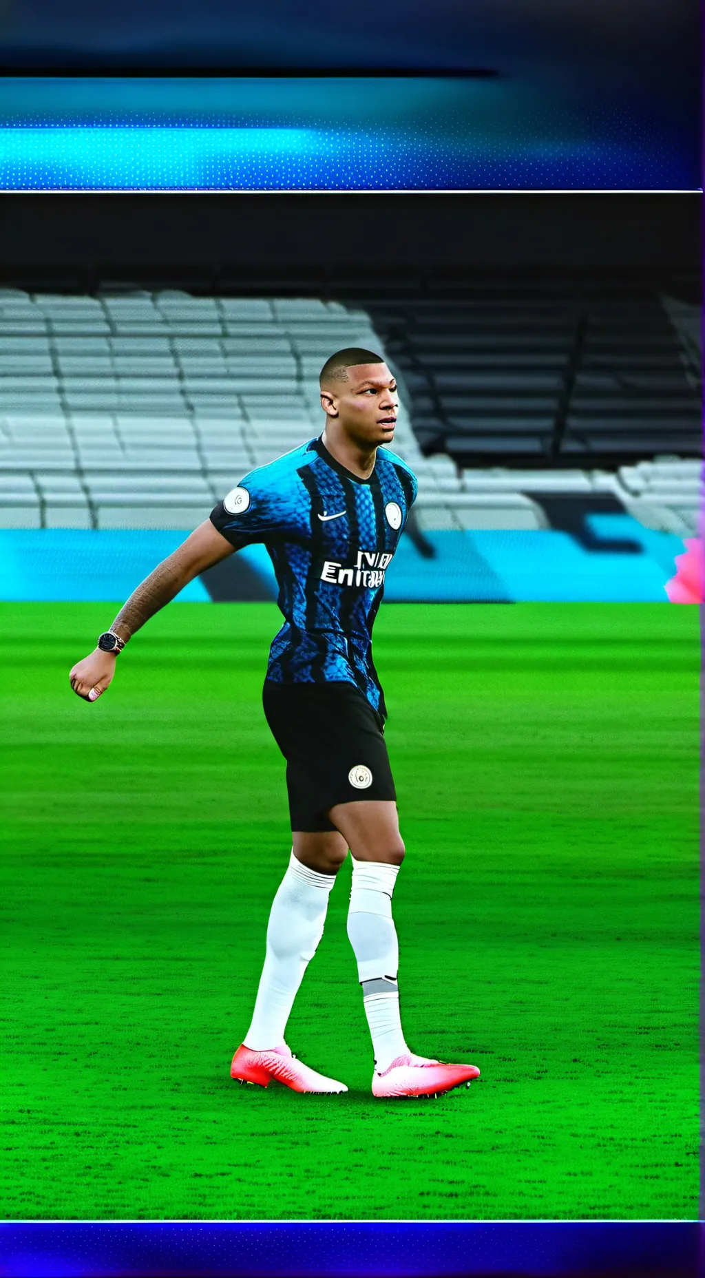 ai character: mbappe background