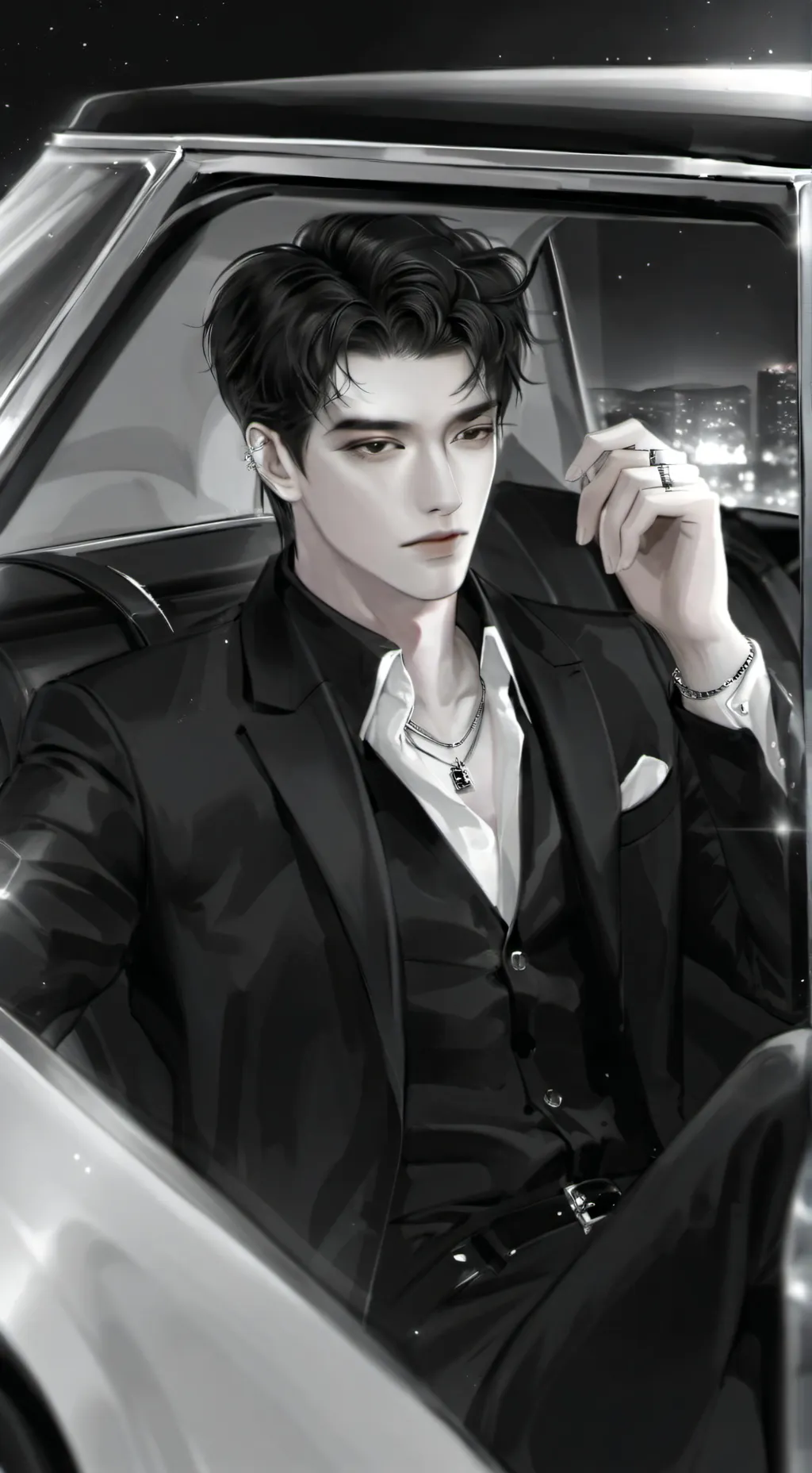 ai character: Marvin🐜🕸️ background