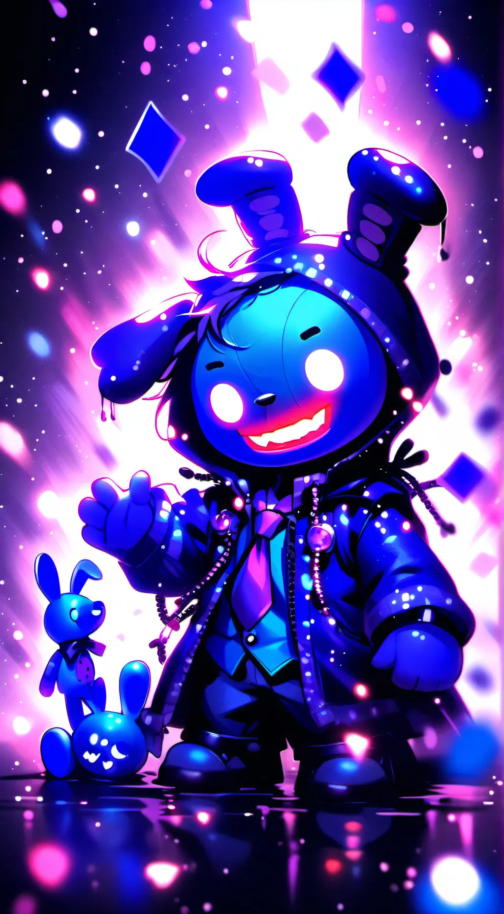 ai character: bon bon background