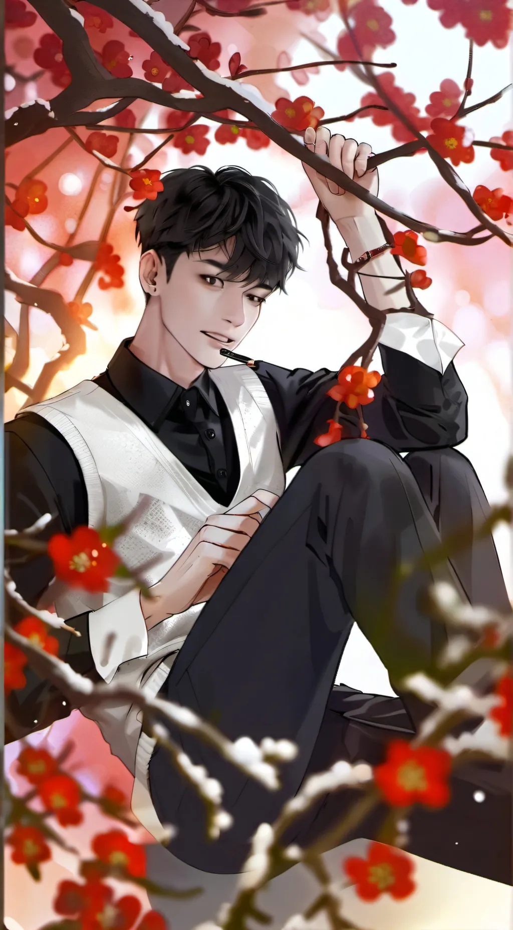 ai character: Asher background