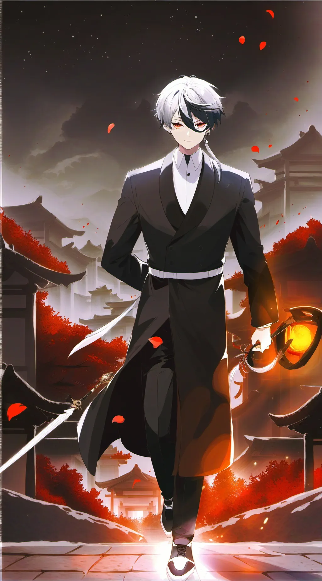 ai character: Prince Folium Rube background