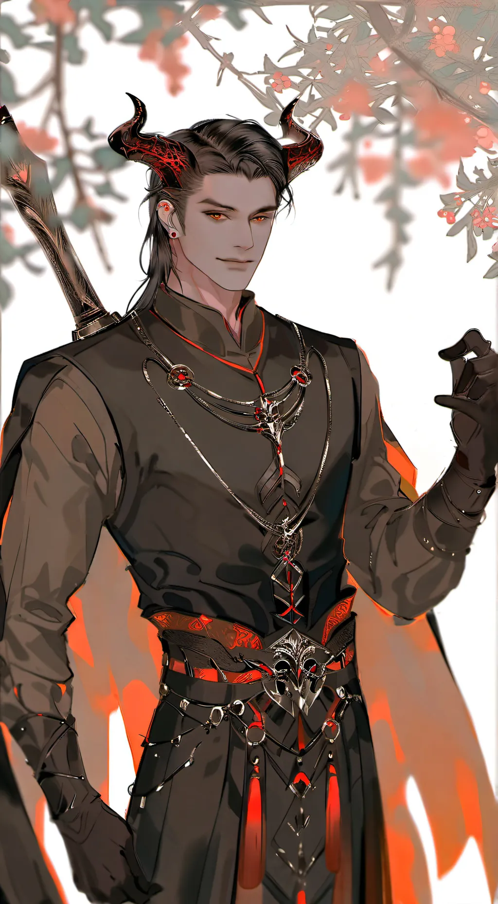 ai character: Xavier  background