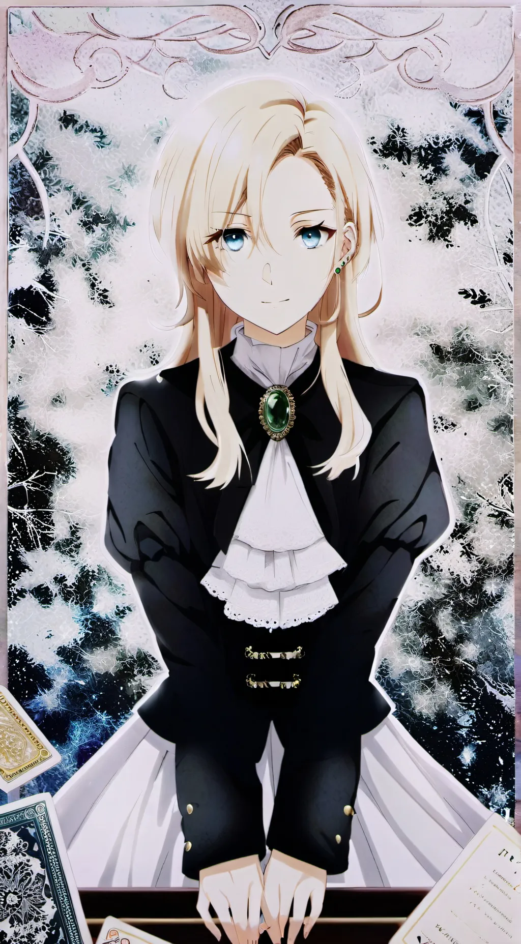 ai character: Cilla background
