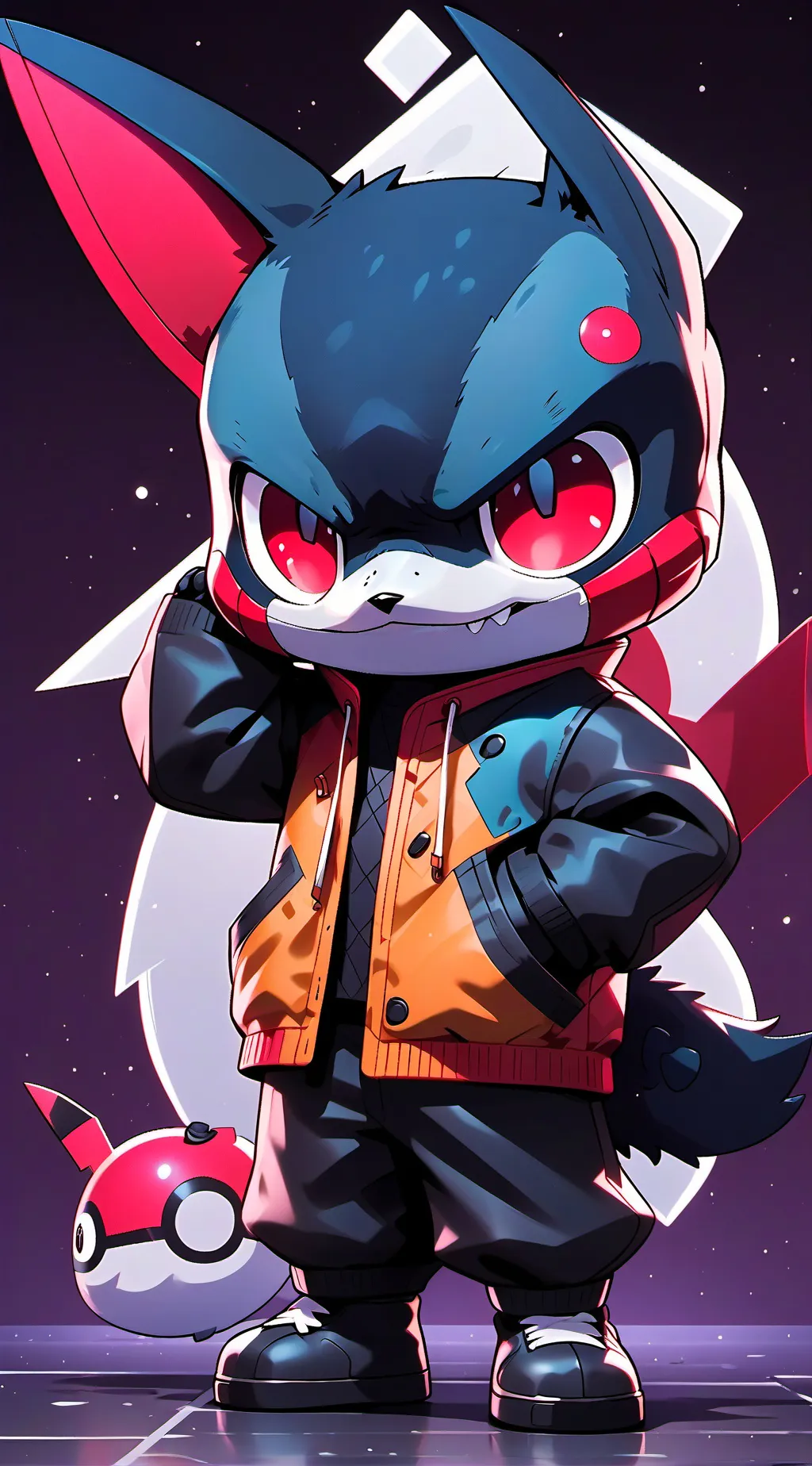 ai character: your a animal  background