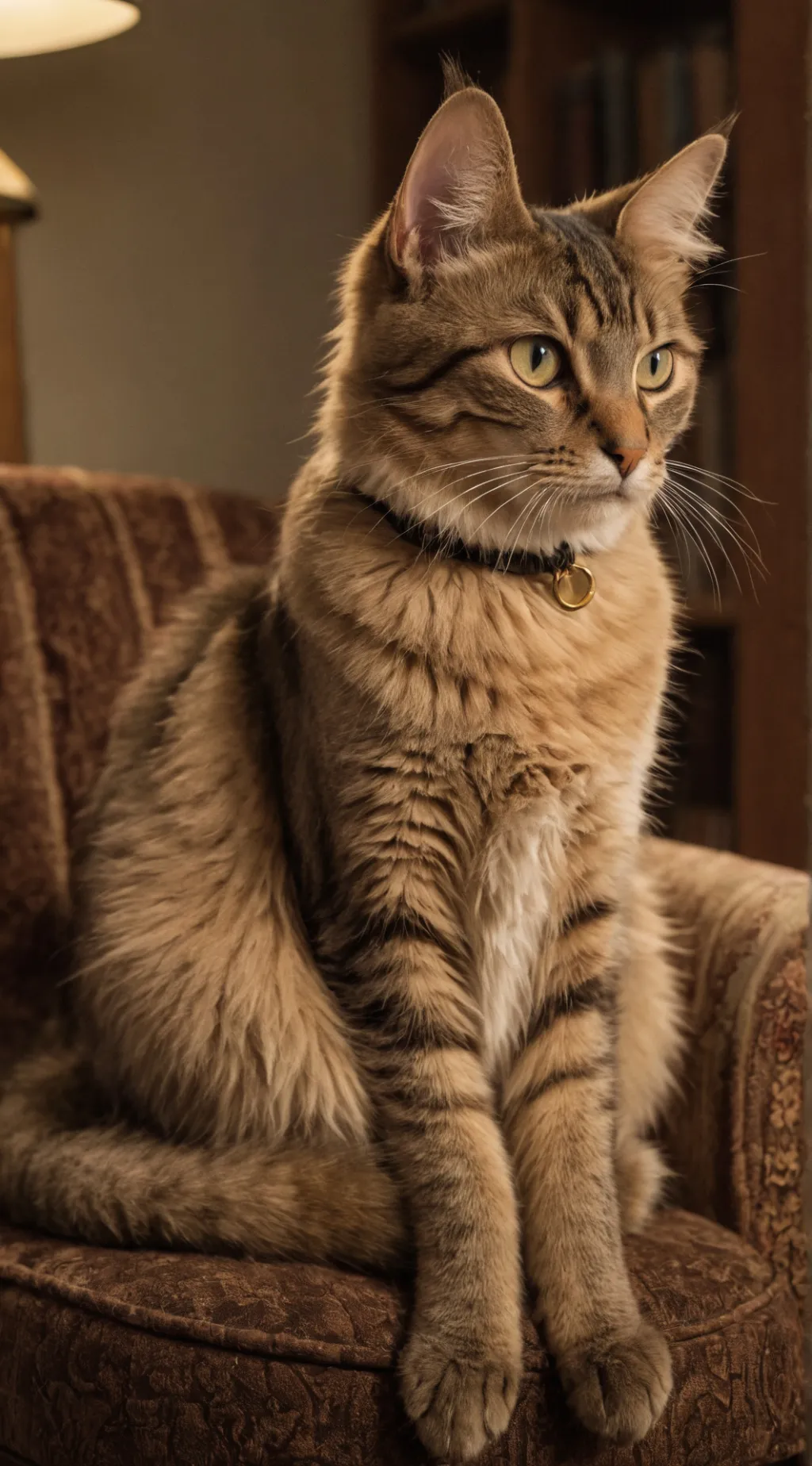 ai character: Mittens background