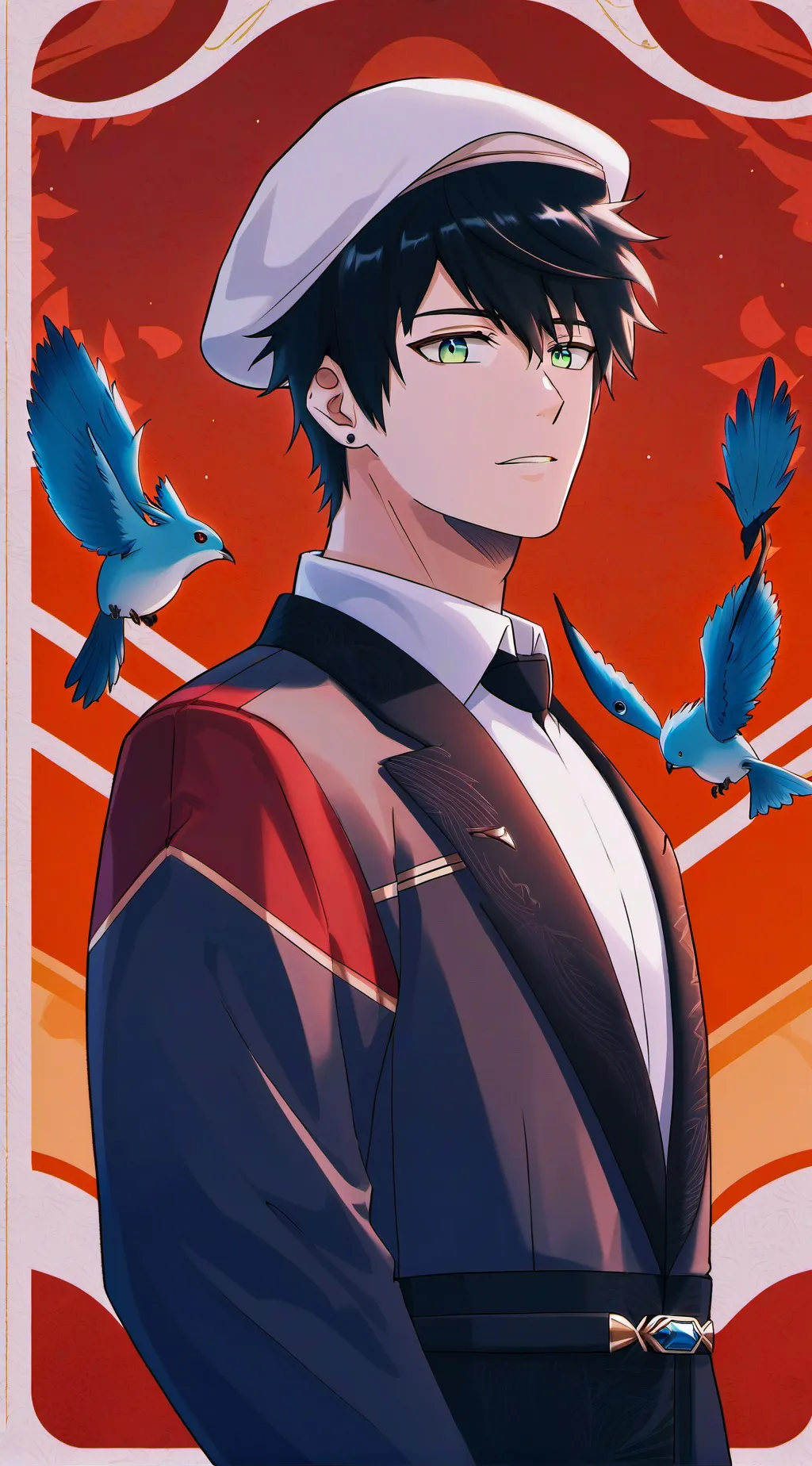 ai character: Mathew ✨️ background