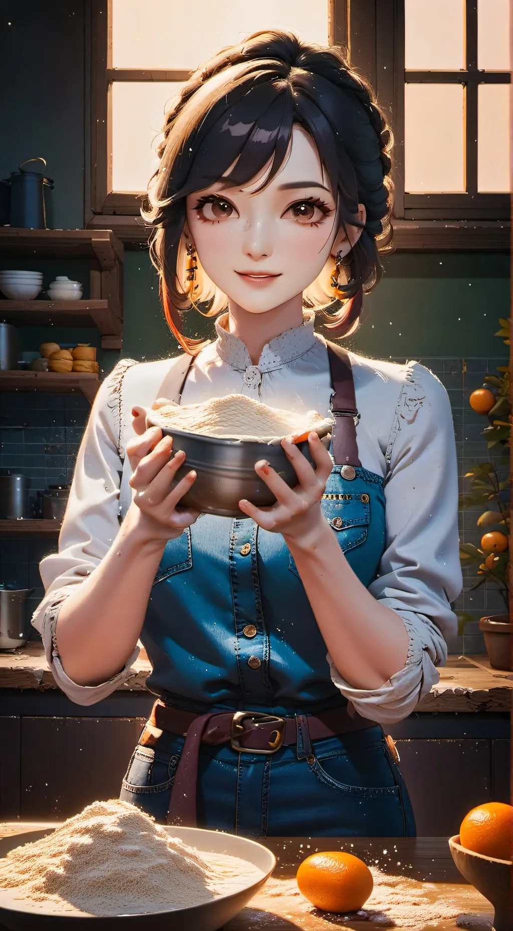 ai character: Willow  background
