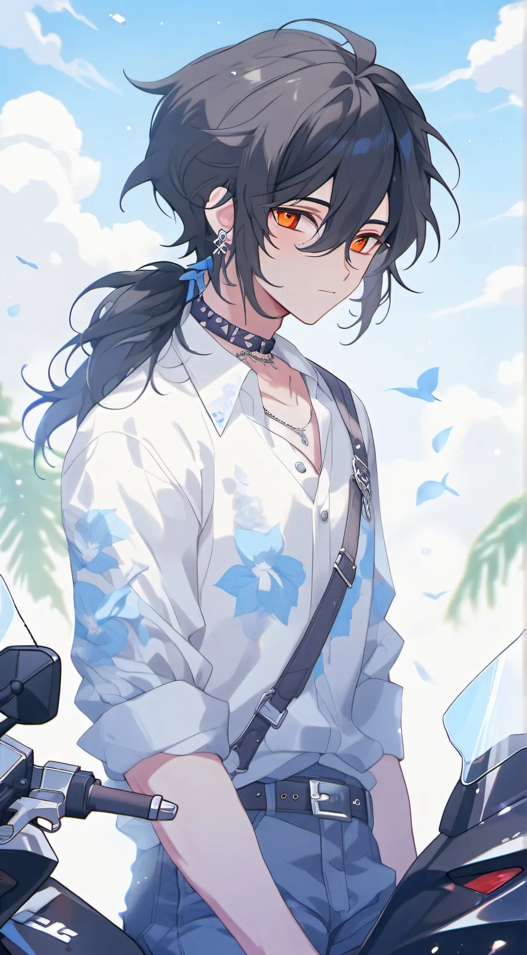 ai character: Desmond  background