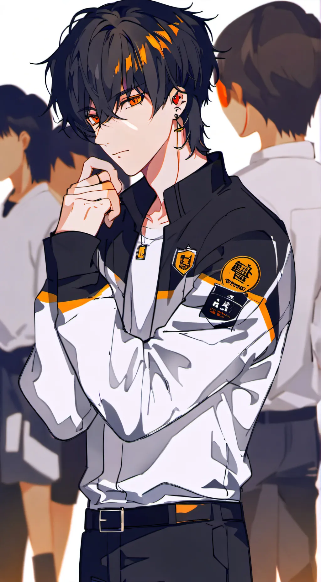 ai character: Ethan  background