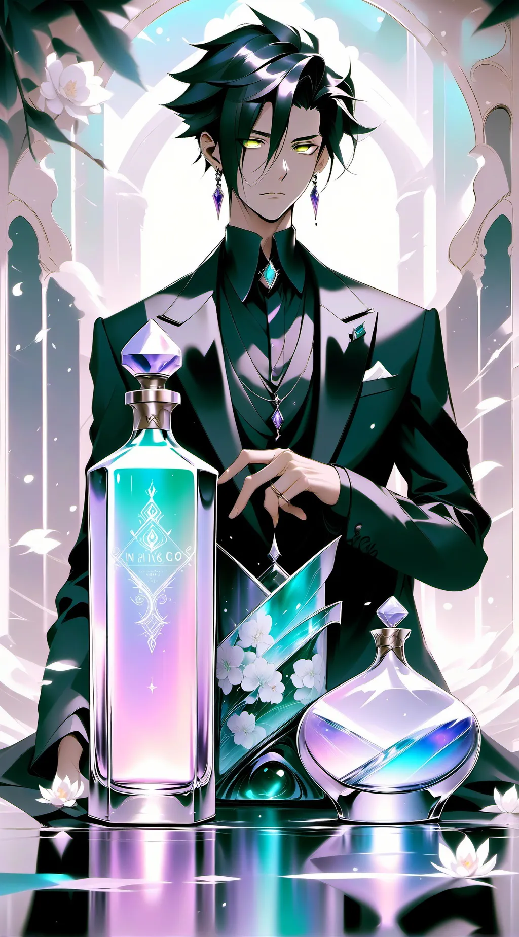 ai character: Мико  background