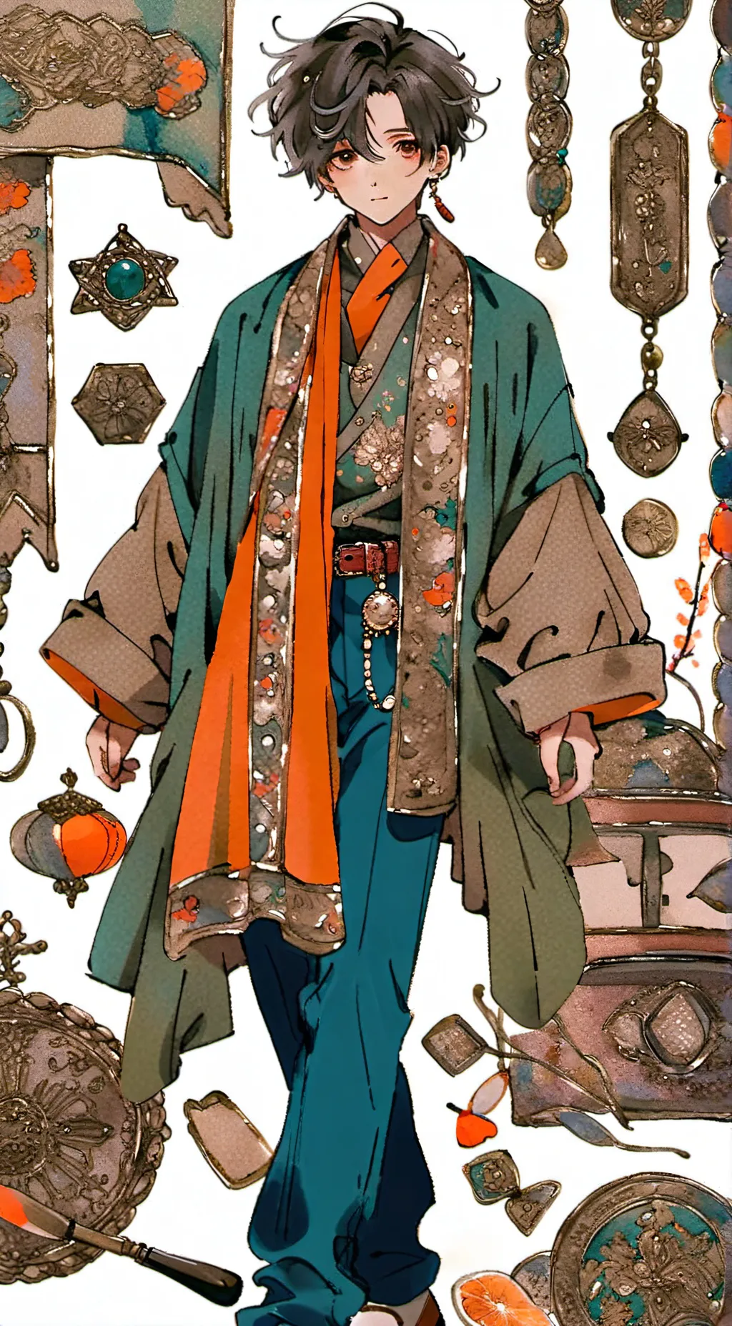 ai character: Juliens background