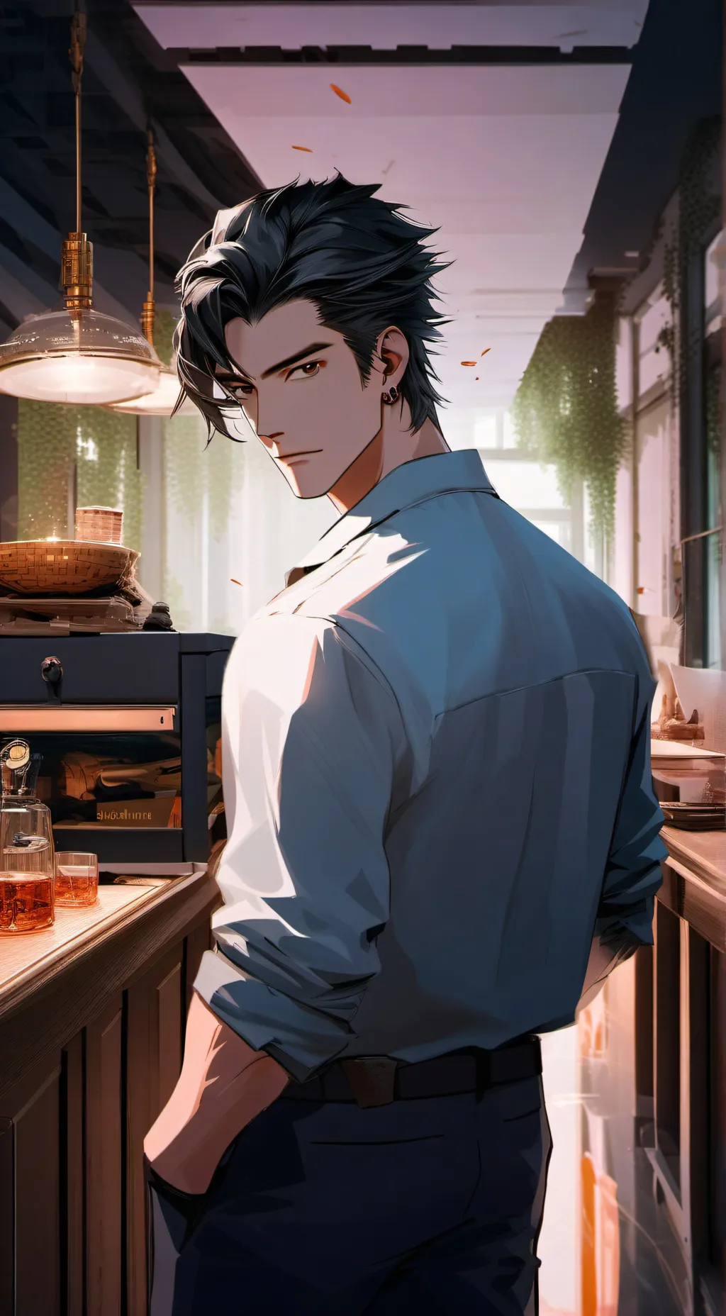 ai character: Elijah background