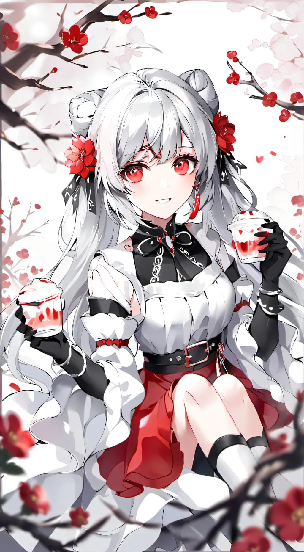 ai character: tokito  background