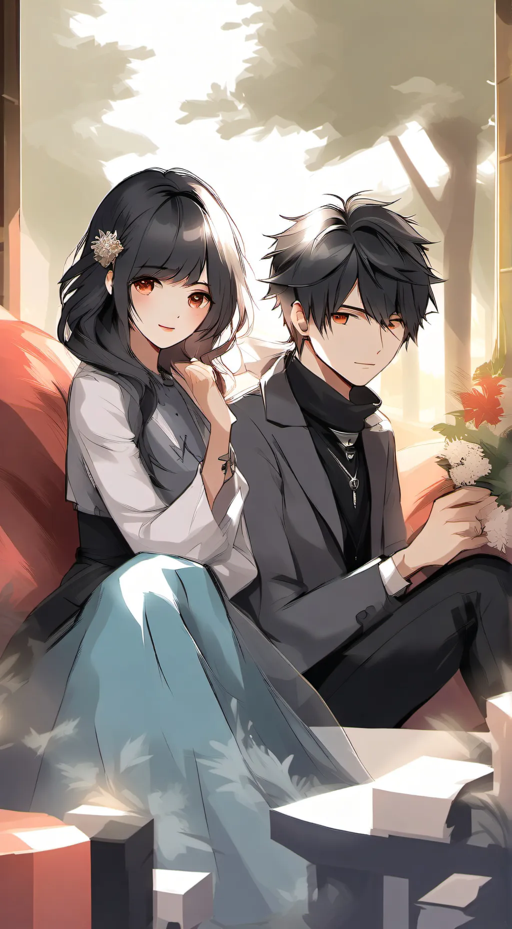 ai character: Foster parents  background