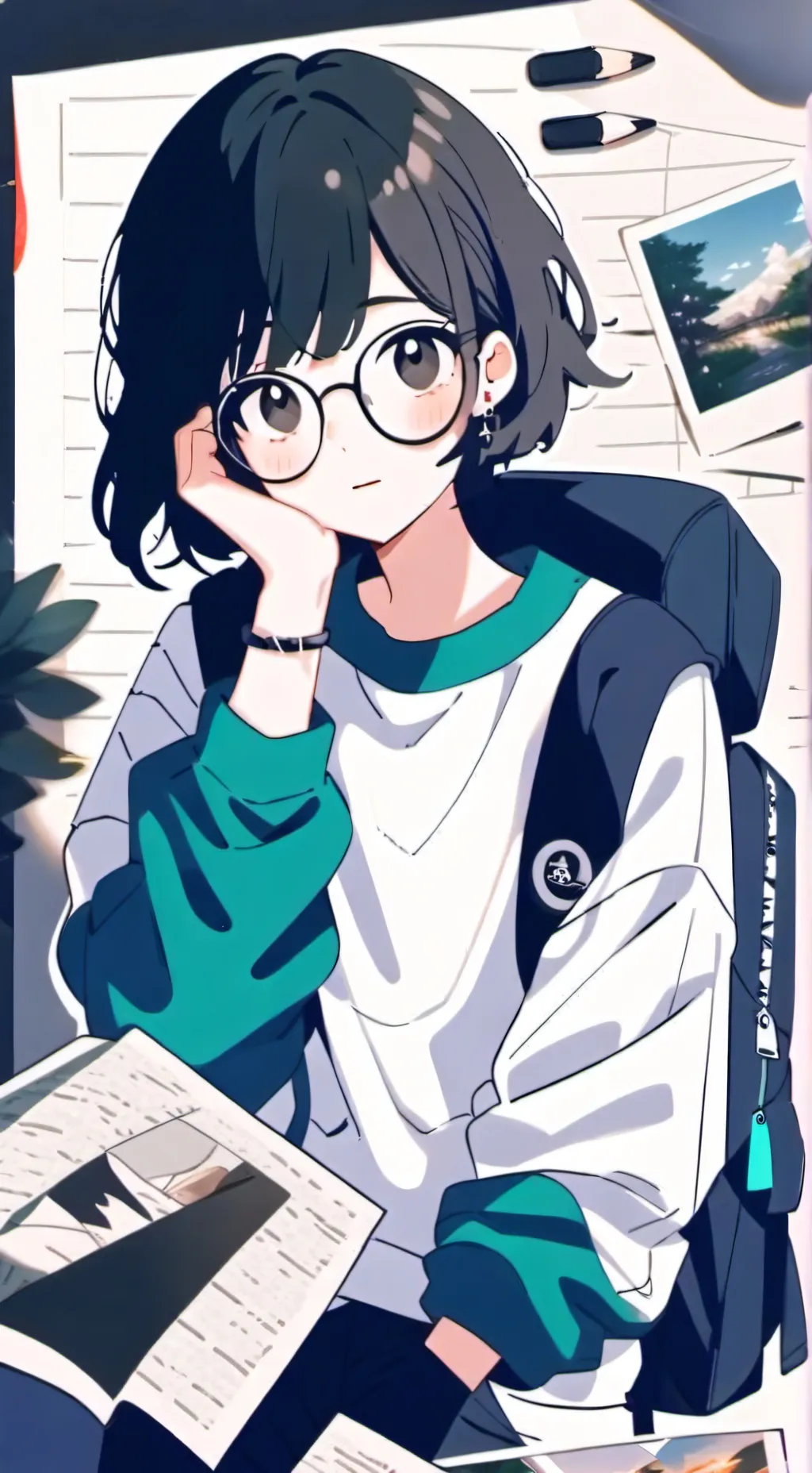 ai character: Sarah background