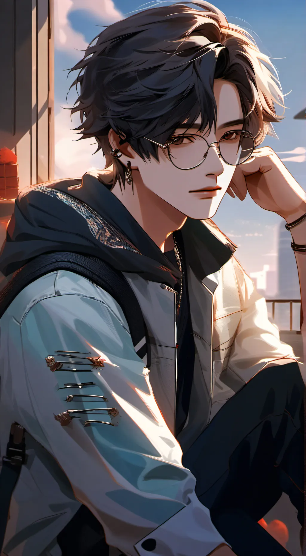 ai character: Shane background