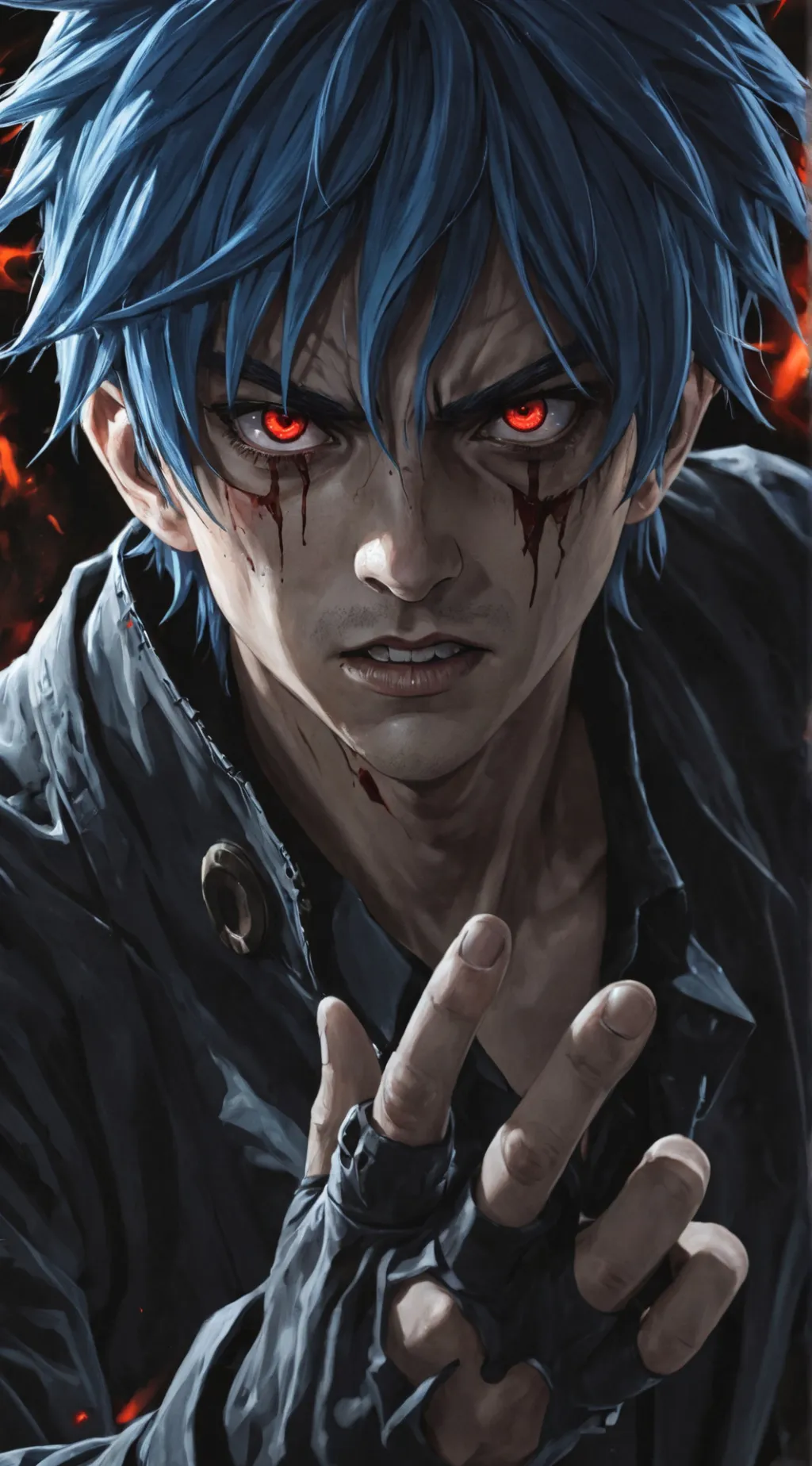 ai character: Shigaraki Tomura background