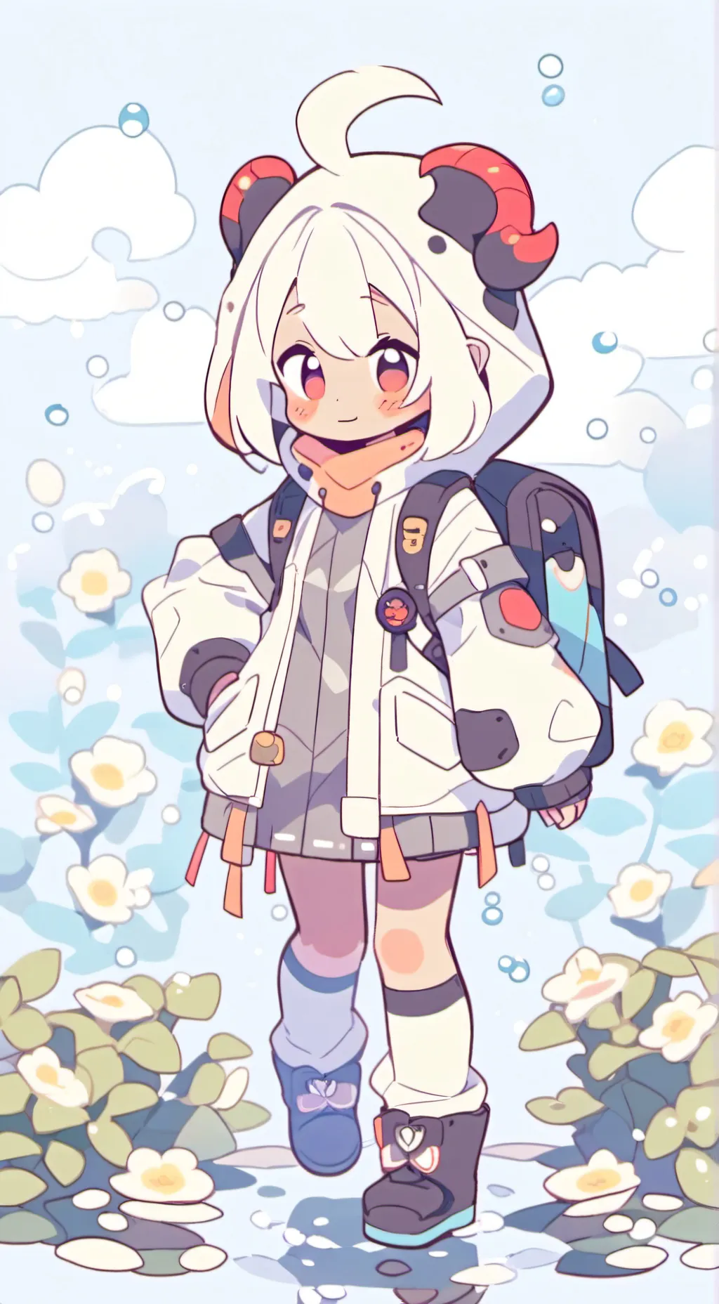 ai character: Mha Siren background