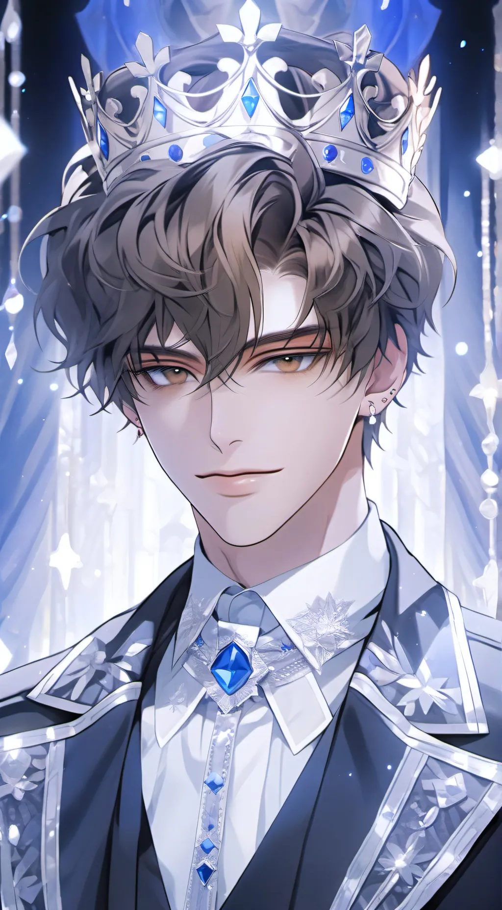 ai character: Antonio Winter  background