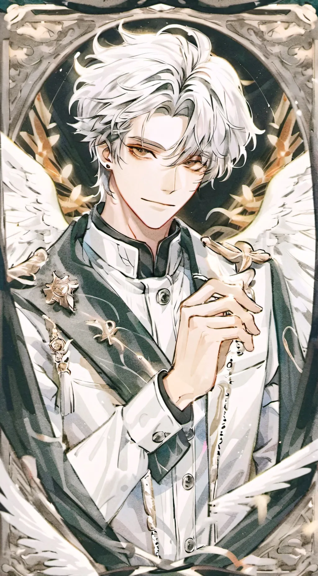 ai character: ~ Lucid ~  background