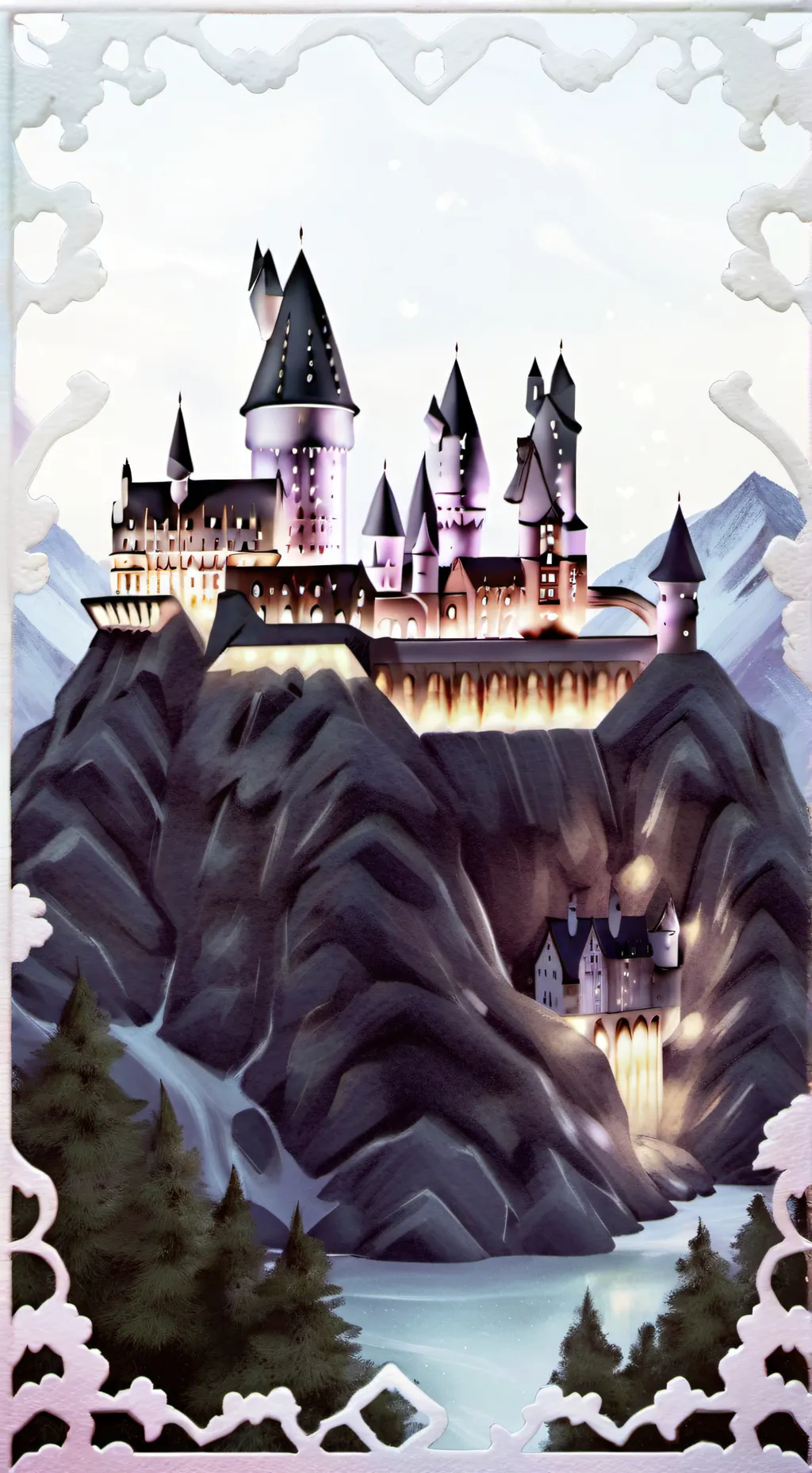 ai character: Hogwarts  background