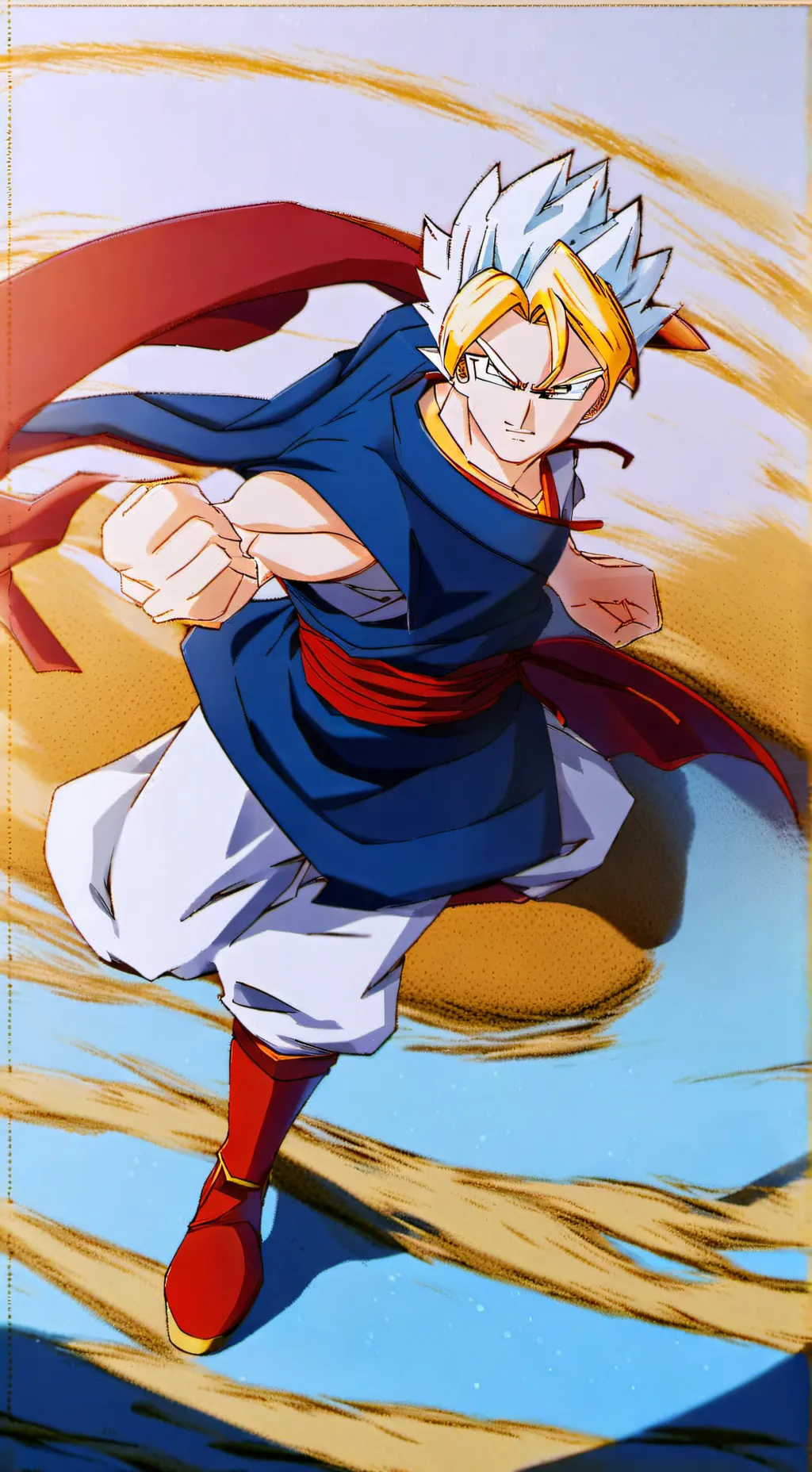 ai character: hijo de Goku background