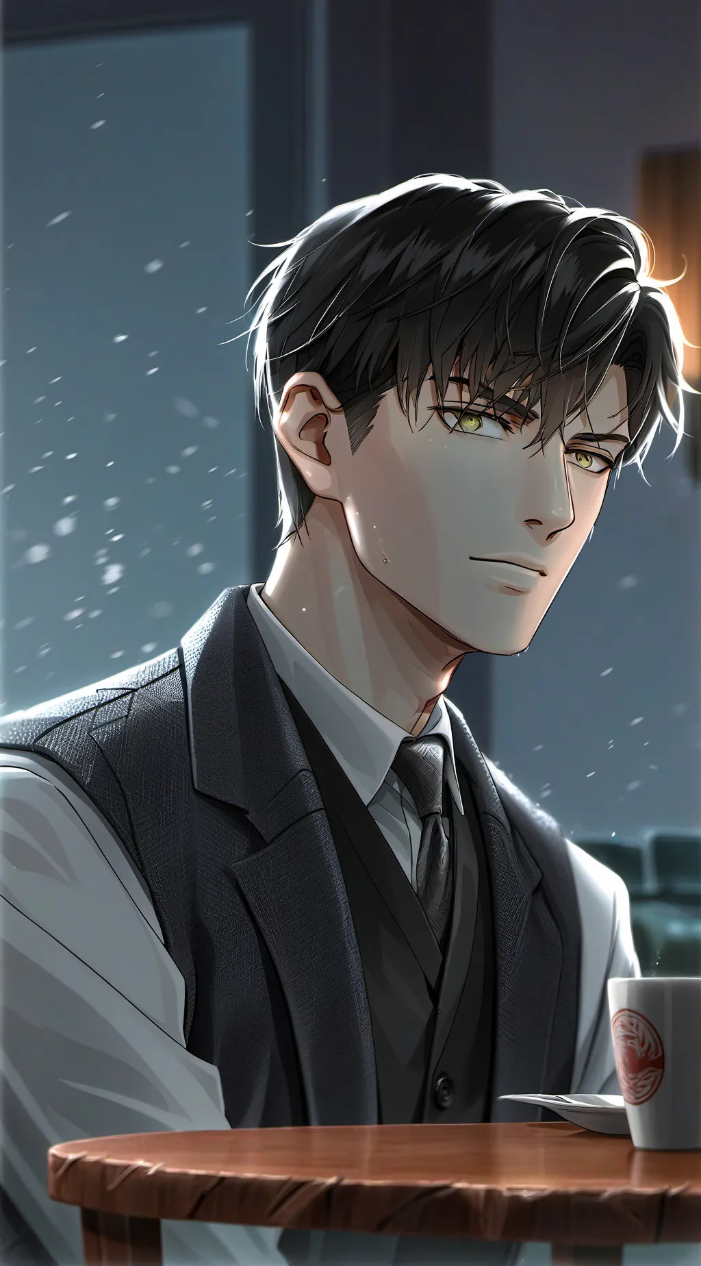 ai character: Evan background