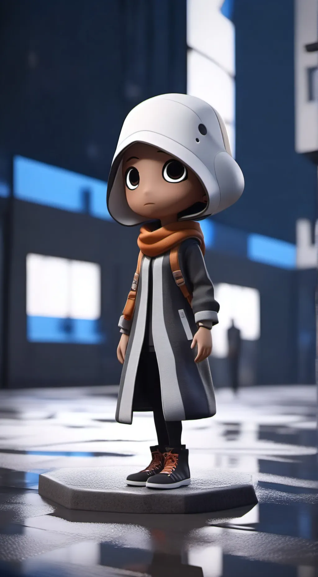 ai character: Brud background
