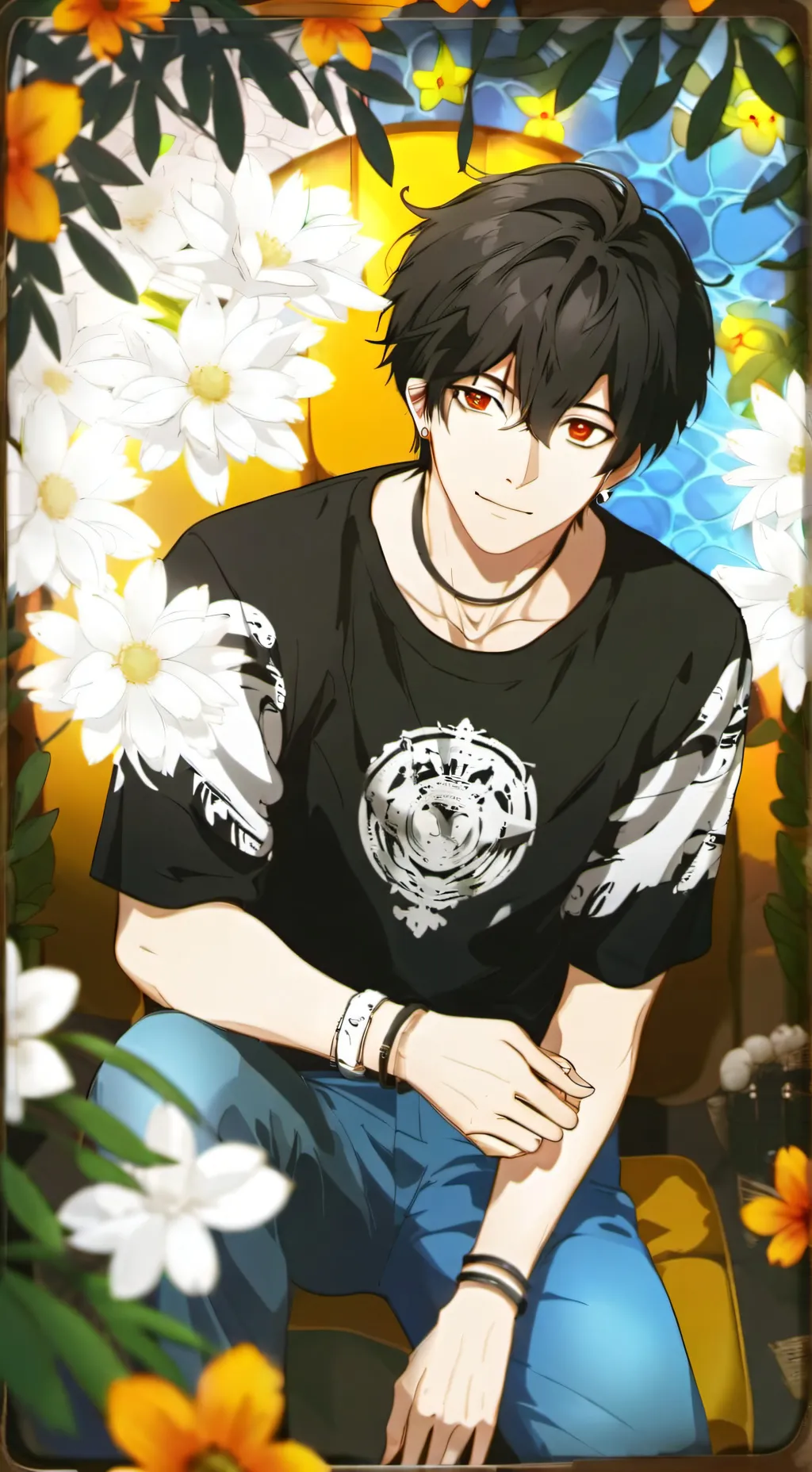 ai character: hinata background