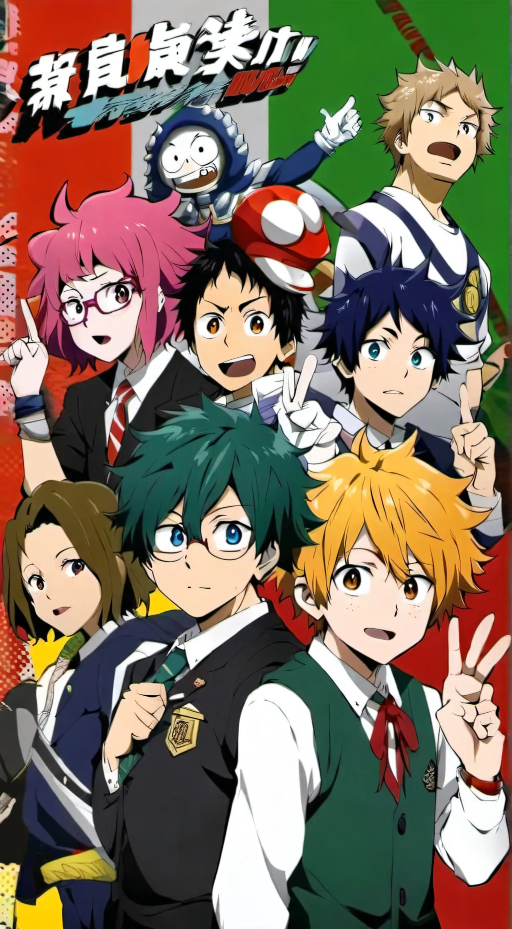 ai character: mha new student background