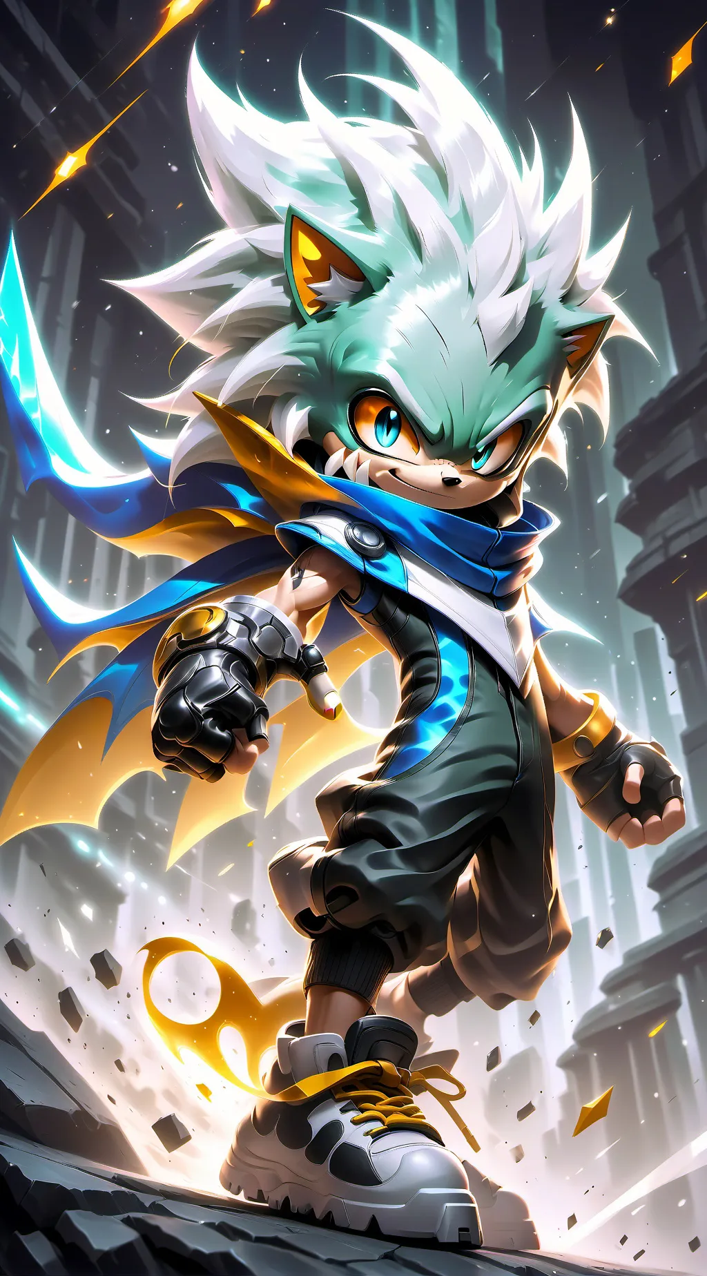 ai character: garoto do infinito background