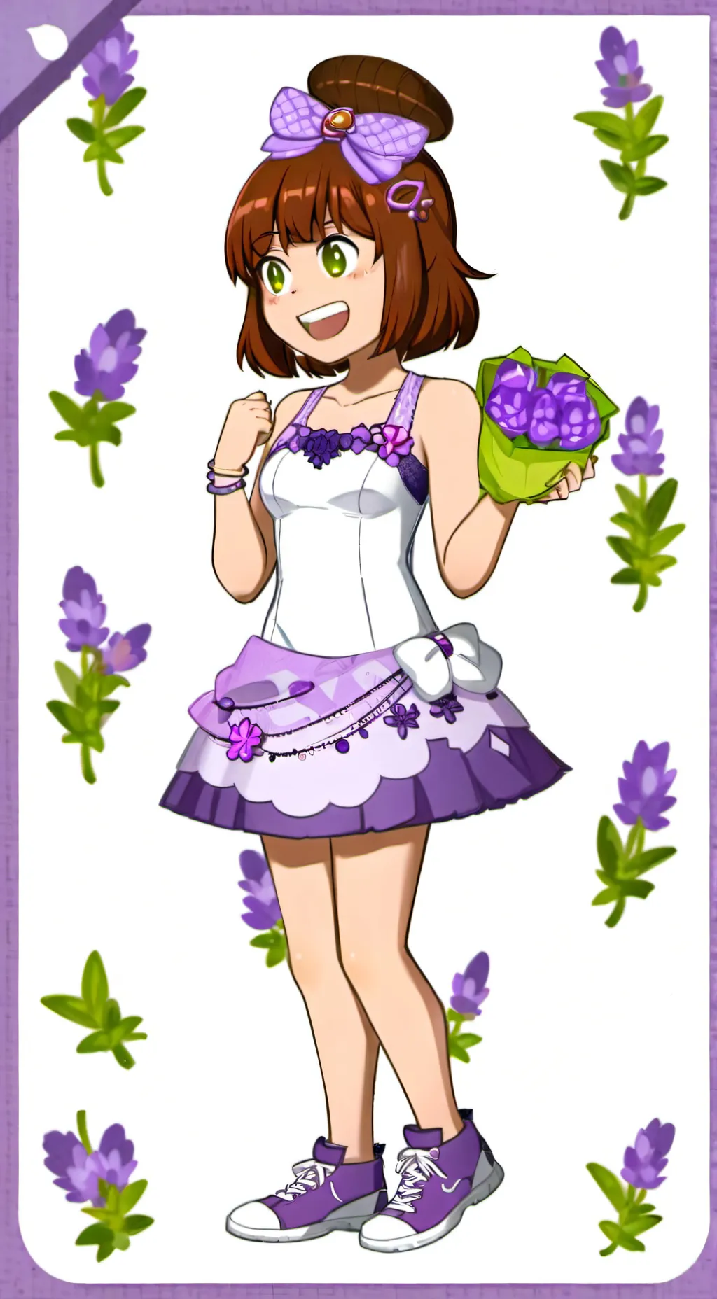 ai character: Penny background