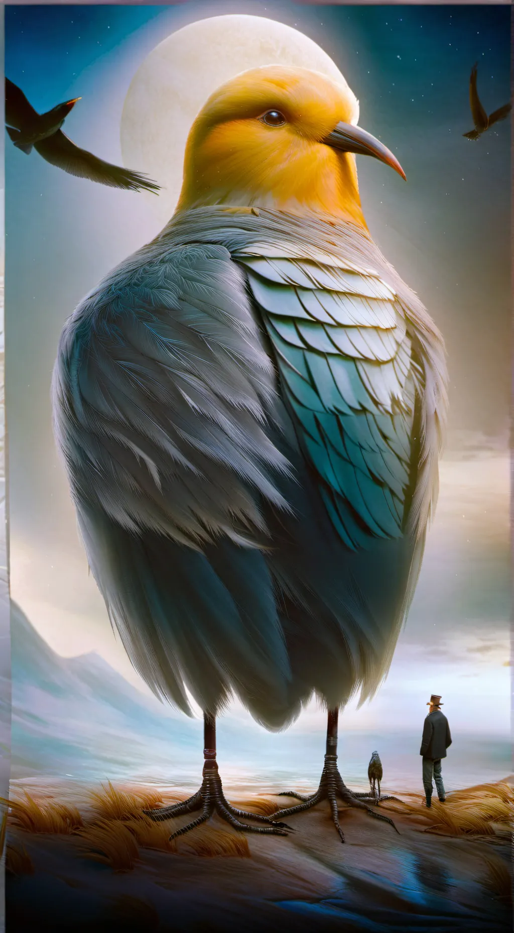 ai character: creature-16 background