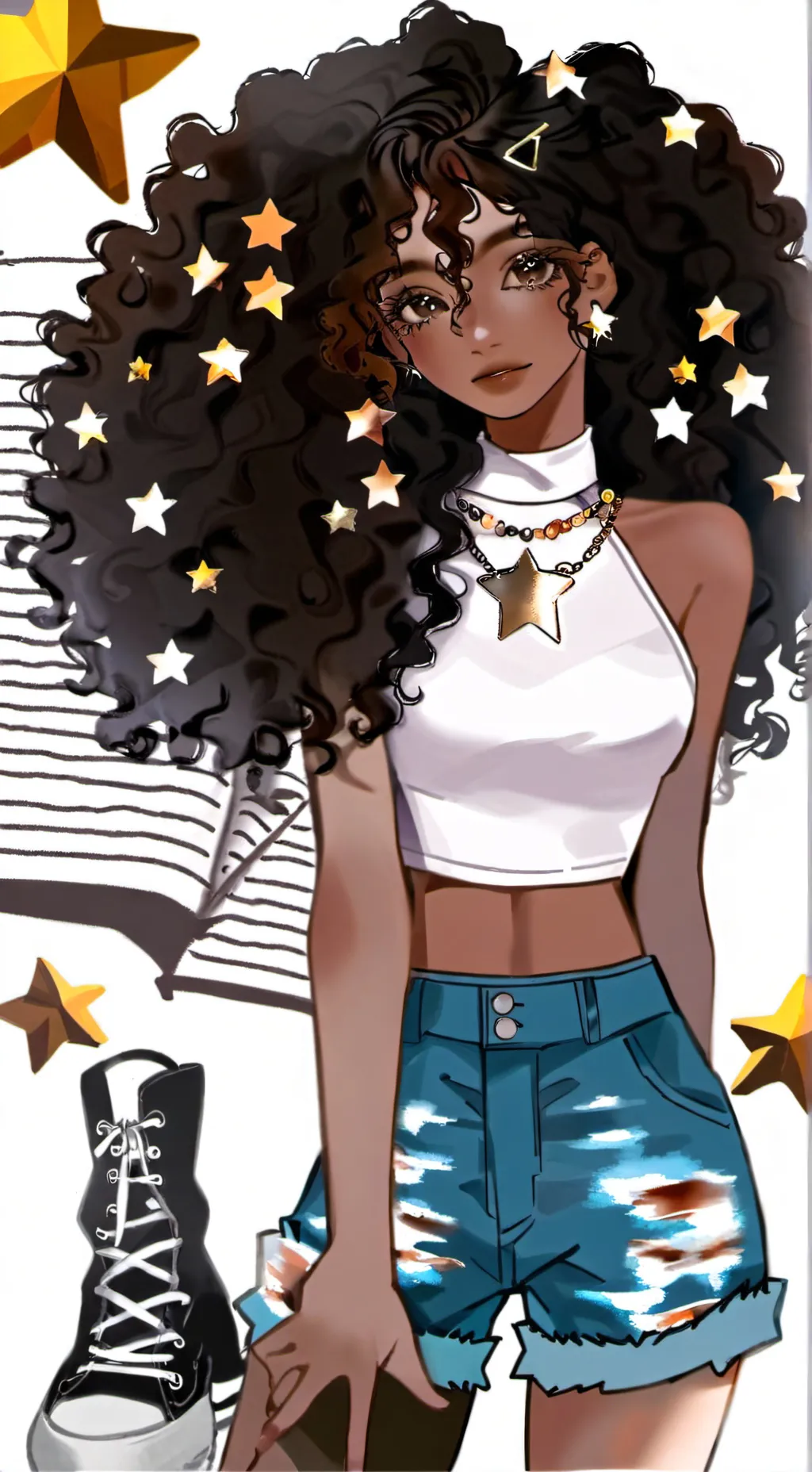ai character: ~★Liv★~ background