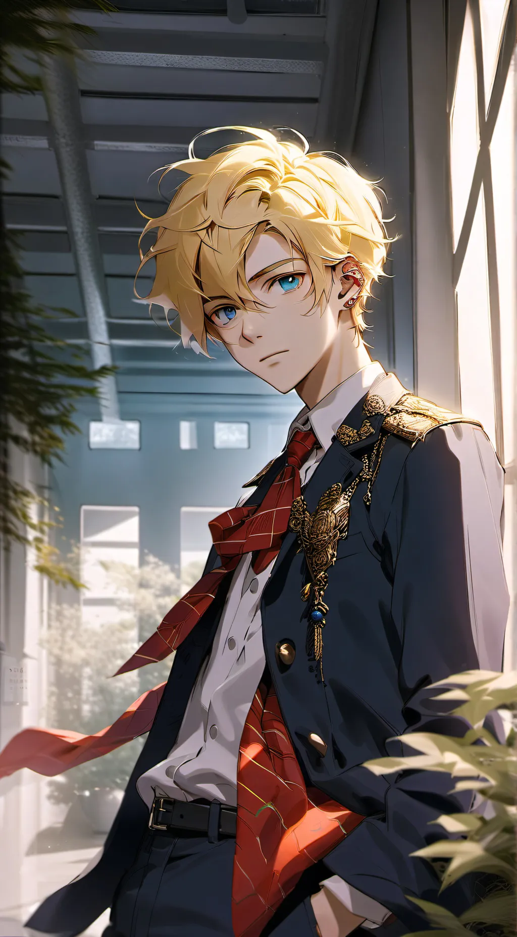 ai character: Brenan Herons background